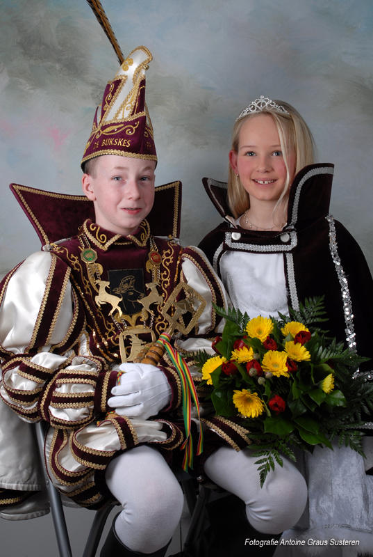 Jeugdprins Youri met prinses Vera