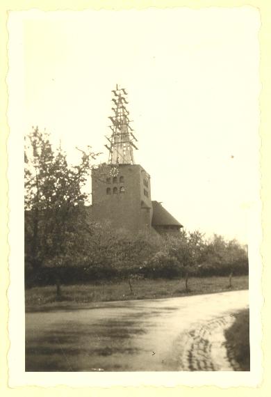 Herstelwerkzaamheden kerktoren van Dieteren