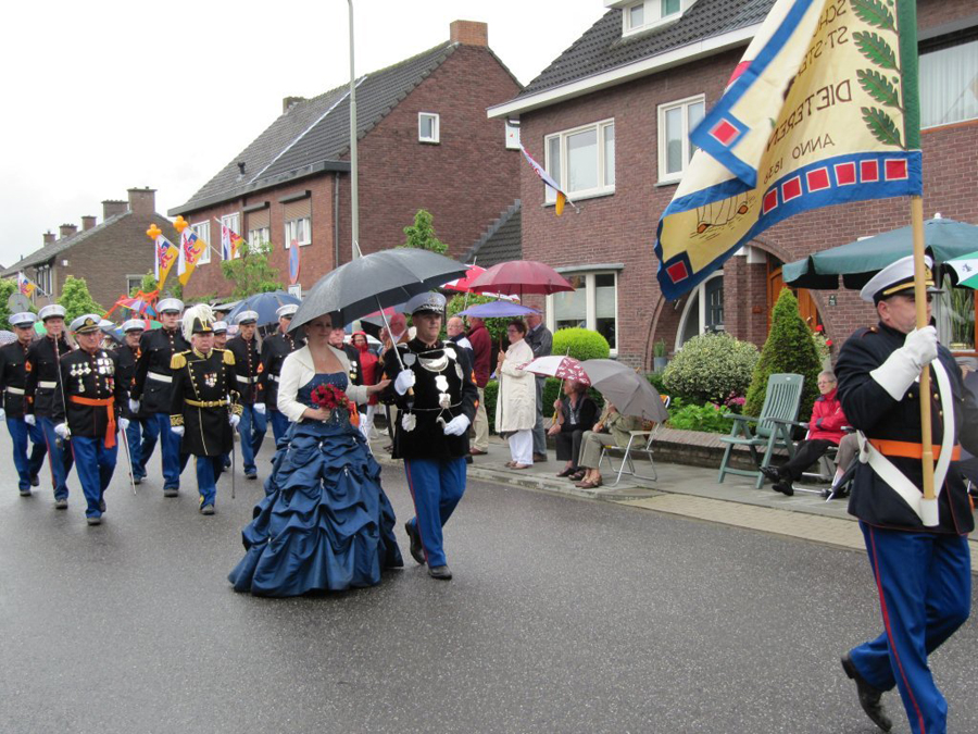 Schutterij van Dieteren gespot op ZLF in Buchten