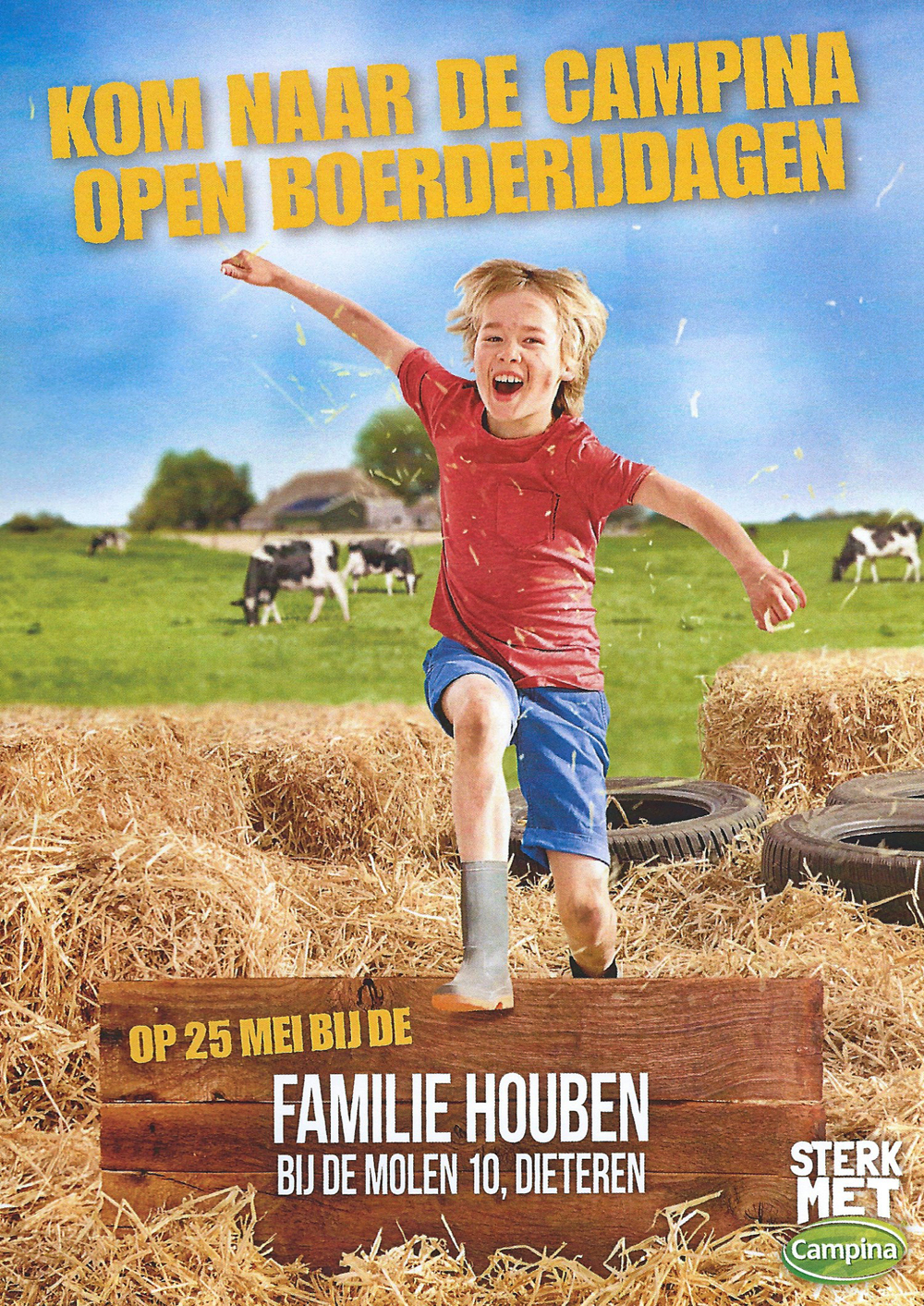 Open Boerderijdag bij Melkveebedrijf fam. Houben te Dieteren