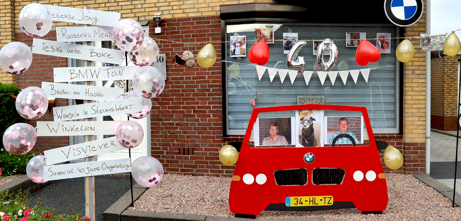 Chel en Anjes Sevriens 40 jaar getrouwd.