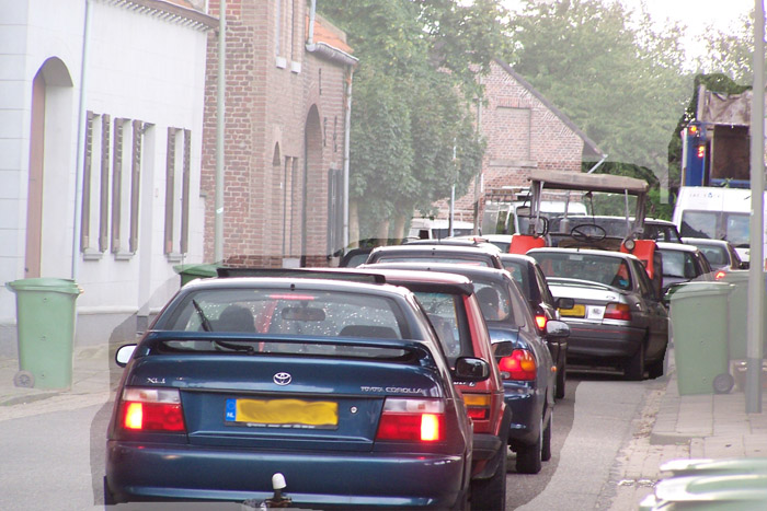 File vorming in Dieteren (augustus 2006)