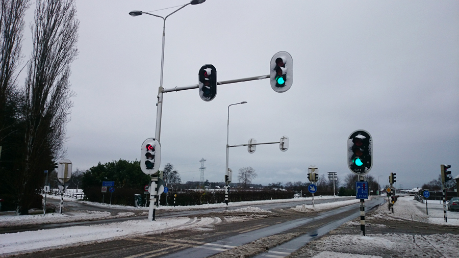 Sneeuw Maaseikerweg 27 december 2014