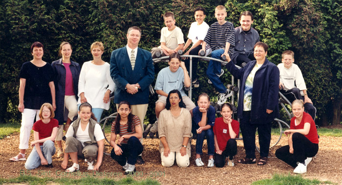 Klassefoto 2000/2001 groep 8