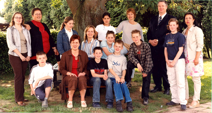 Klassefoto 2002/2003 groep 8