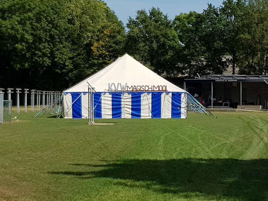 De KVW tent