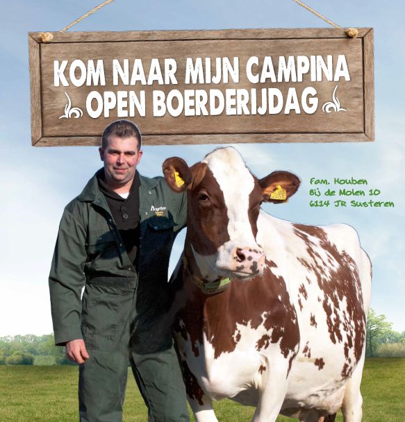 Open Boerderijdag bij Melkveebedrijf fam. Houben te Dieteren