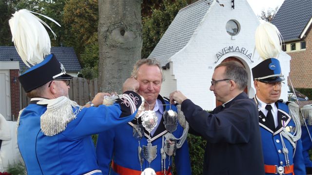 Nieuwe Koning van de schutterij Petrus en Paulus uit Heide-Susteren