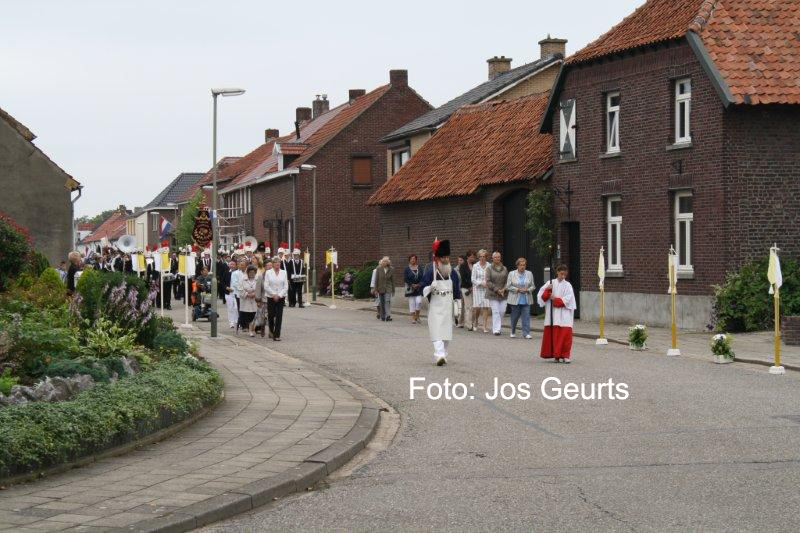 Processie in aantocht Zilstraat