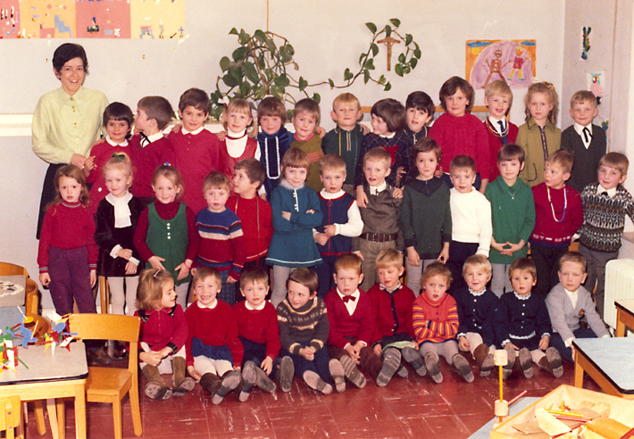 schoolfoto uit 1970.
