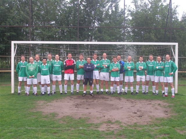 Het jongste! veteranen elftal bestaande uit Dieterse mannen