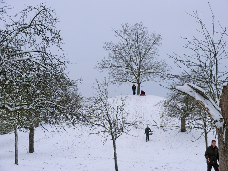 Winterse foto in Dieteren op 19 december 2010