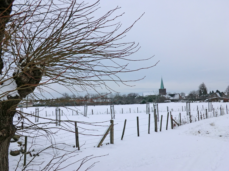 Winterse foto in Dieteren op 19 december 2010