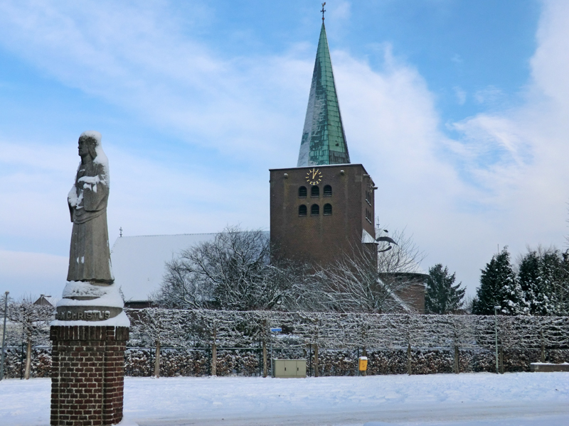 Winterse foto in Dieteren op 20 december 2010